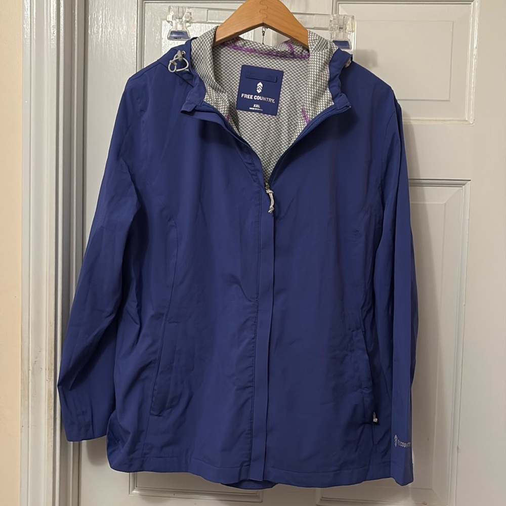 Free Country Women's Utility Jacket in Rich Blue